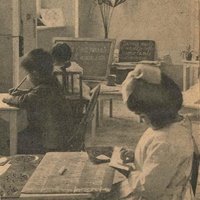 Esercizi di scrittura nelle scuole Montessori in Italia, Napoli, [anni Venti] - "L'idea Montessori", a.I, n.6, ottobre 1927, p.7.$$$242