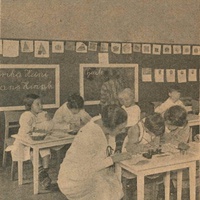 Esercizi di scrittura nelle scuole Montessori all'estero, Olanda, [anni Venti] - "L'idea Montessori", a.I, n.6, ottobre 1927, p.8.$$$244