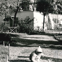[Padiglione in legno, Casa dei Bambini, Villa Paganini, Roma, fine anni Quaranta] - Archivio ONM $$$481