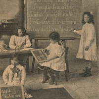 Esercizi di scrittura nelle scuole Montessori in Italia, Casa dei Bambini, Roma, 4 Maggio 1912 - "L'idea Montessori", a.I, n.6, ottobre 1927, p.7.$$$241