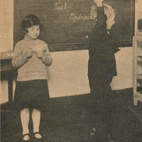 Esercizi di scrittura nelle scuole Montessori all'estero, Olanda, [anni Venti] - "L'idea Montessori", a.I, n.6, ottobre 1927, p.8.$$$243