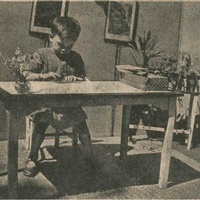 Esercizi col materiale nella "Casa dei Bambini" all'Umanitaria diretta dalla signora Lola Condulmari [anni Venti] - "L'Idea Montessori", a.I, n.3-4, 31 agosto-30 settembre 1927, p.24. $$$238